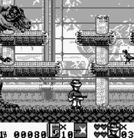 une photo d'Ã©cran de Jurassic Park Part 2 - The Chaos Continues sur Nintendo Game Boy